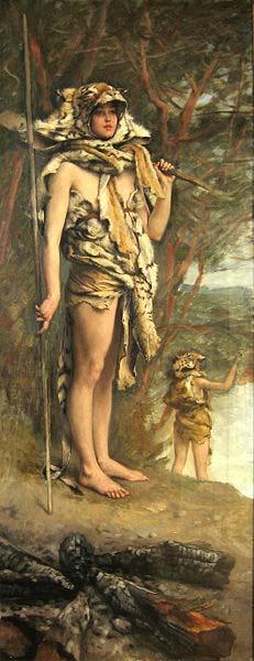 James Tissot La femme Prehistorique